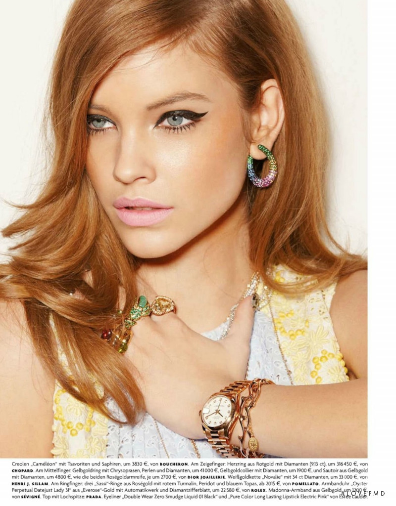 Barbara Palvin featured in Schoner Schein, April 2012