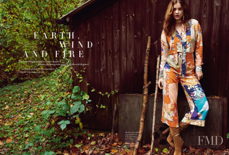 Barbara Palvin featured in Earth, wind and fire, March 2015