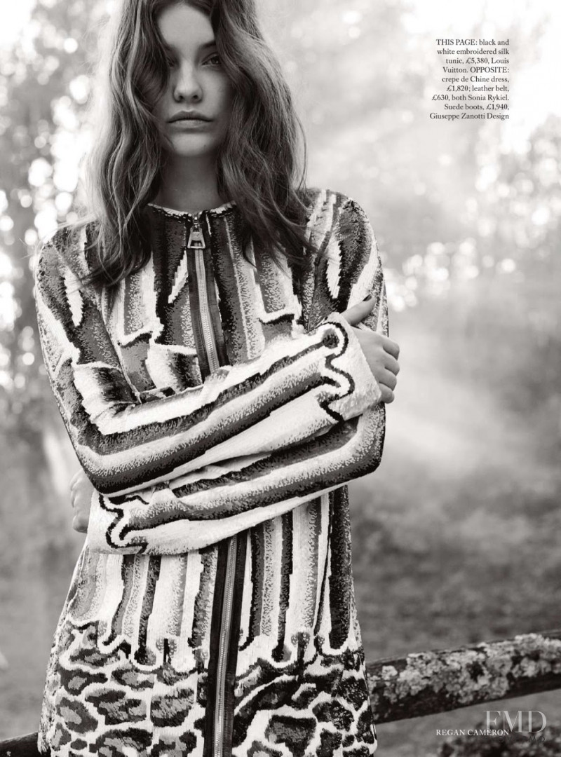 Barbara Palvin featured in Earth, wind and fire, March 2015