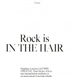 Rock Is In The Hair
