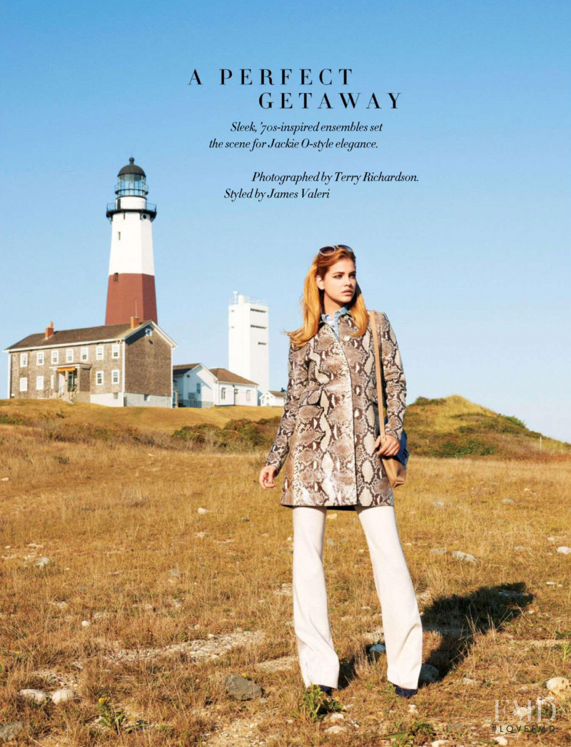 Barbara Palvin featured in A Perfect Getaway, January 2015