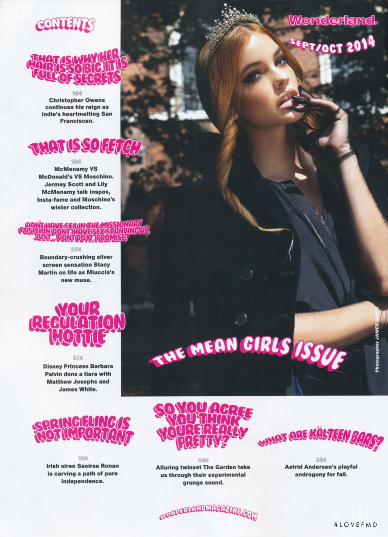 Barbara Palvin featured in Your regulation hottie, September 2014