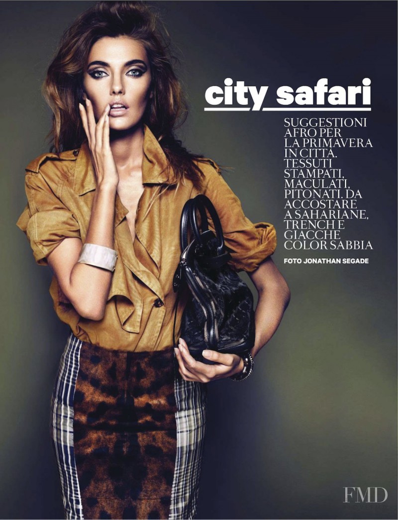 Alina Baikova featured in City Safari, January 2013