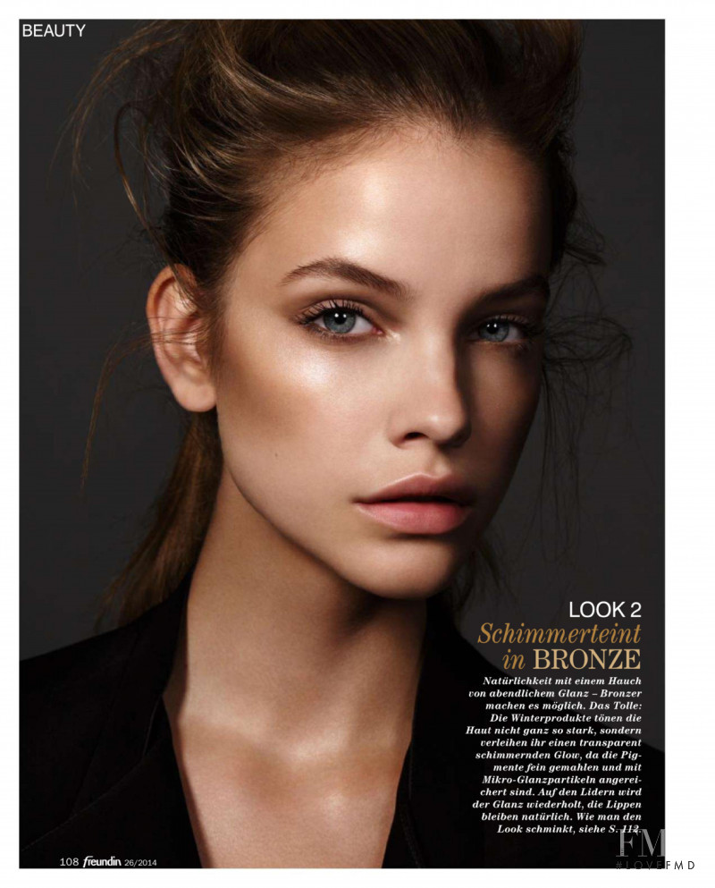 Barbara Palvin featured in Festlich mit Metallic-Glow, December 2014