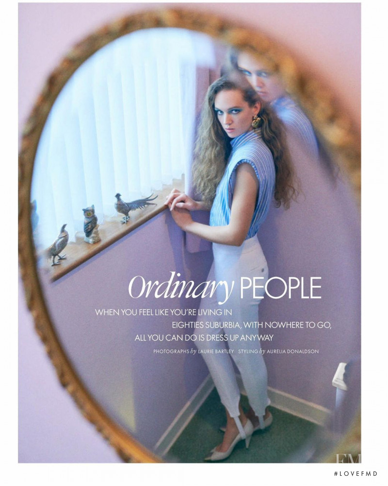 Adrienne Juliger featured in Ordinary People, January 2021