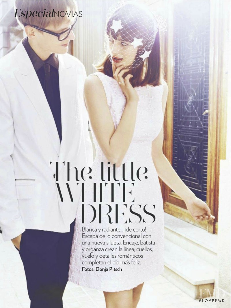 Ksenia Nazarenko featured in The Little White Dress, January 2013