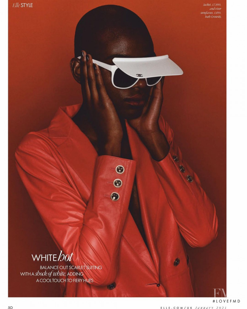 Aminat Ayinde featured in Elle Style: The Look, January 2021