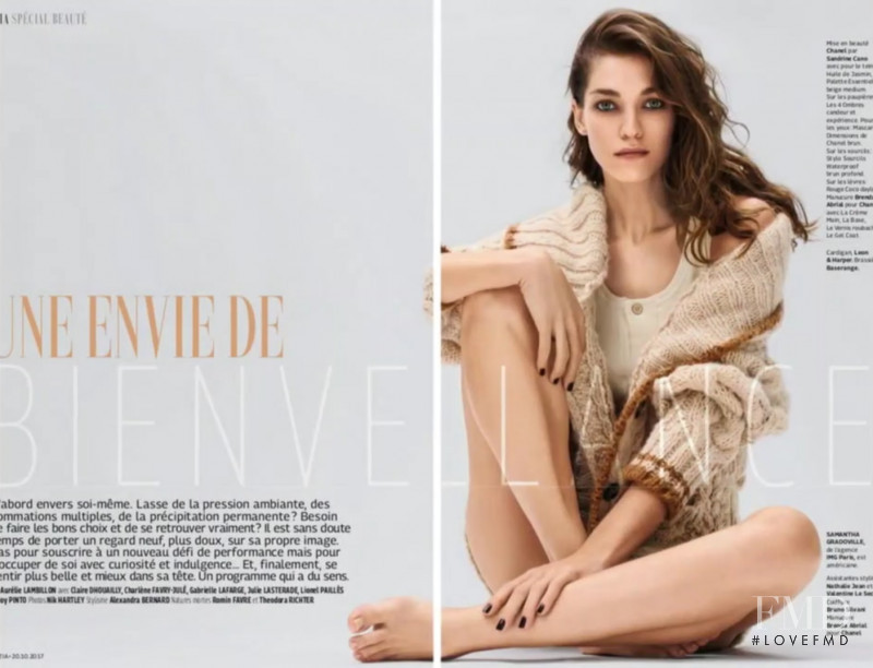 Samantha Gradoville featured in Une Envie De Bienvellance, October 2017