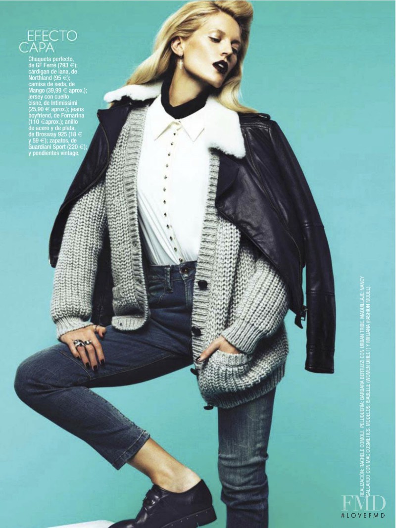Mirjana Jovanovic featured in Posh Jeans, January 2013
