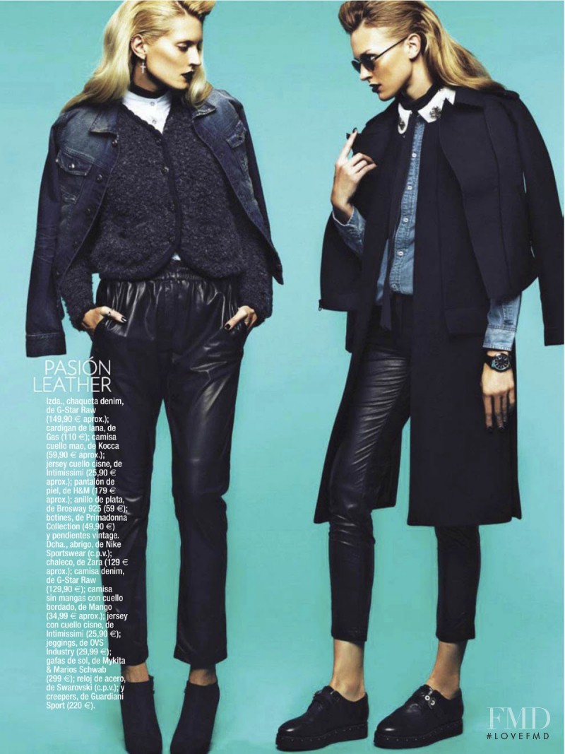 Isabelle Sauer featured in Posh Jeans, January 2013