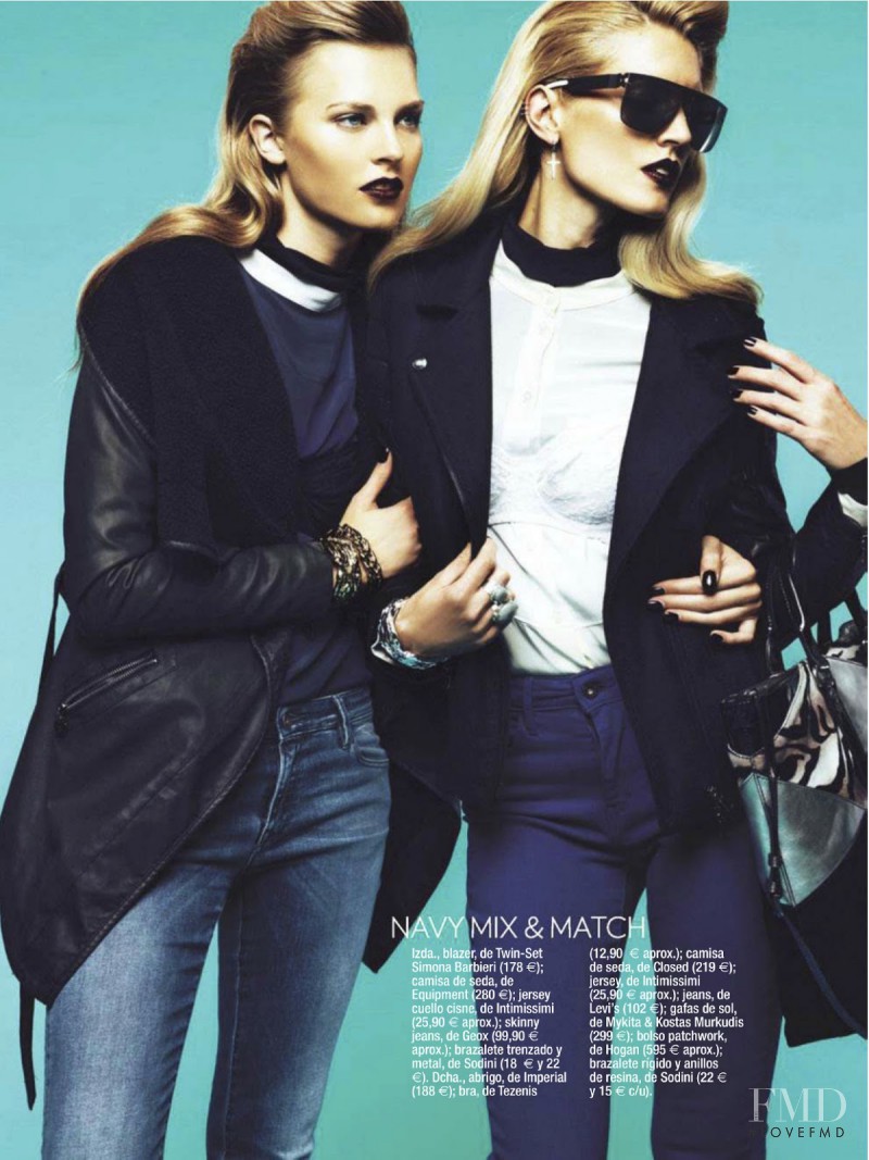 Isabelle Sauer featured in Posh Jeans, January 2013