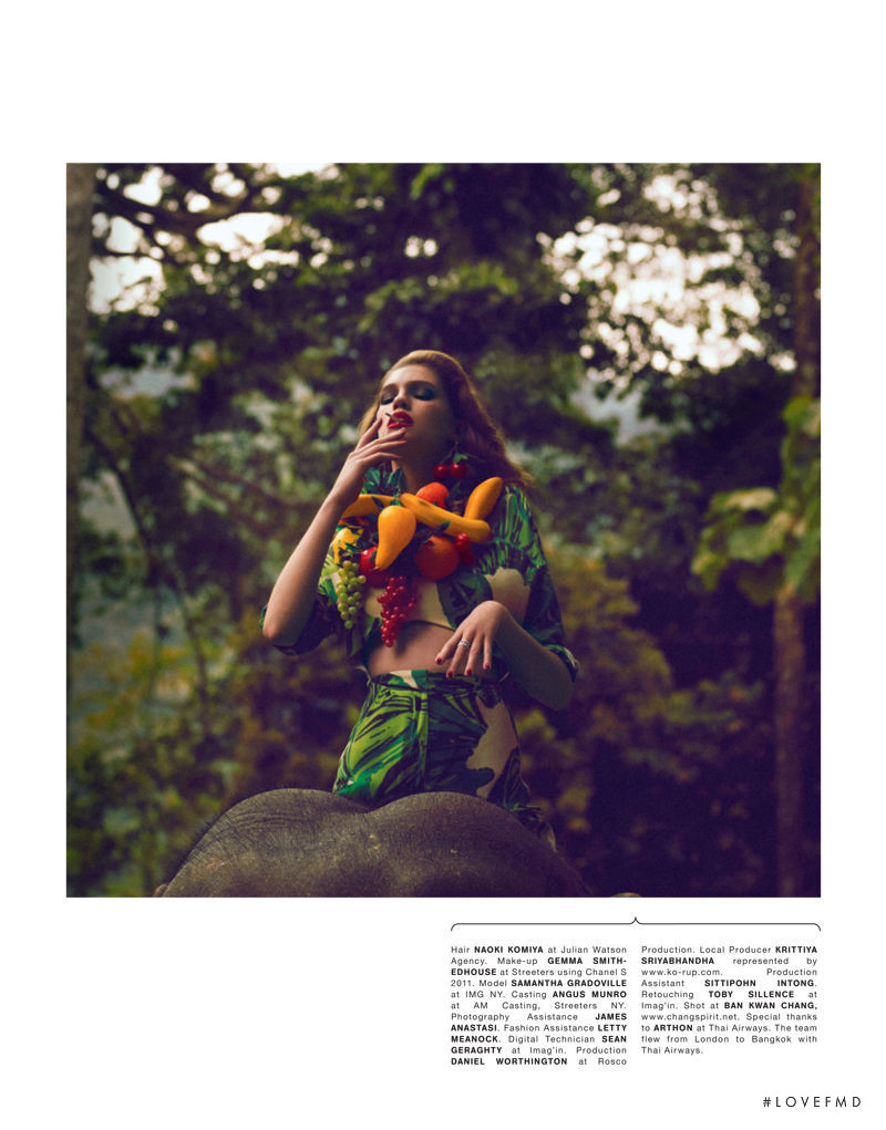 Samantha Gradoville featured in Water for Elephant, February 2011