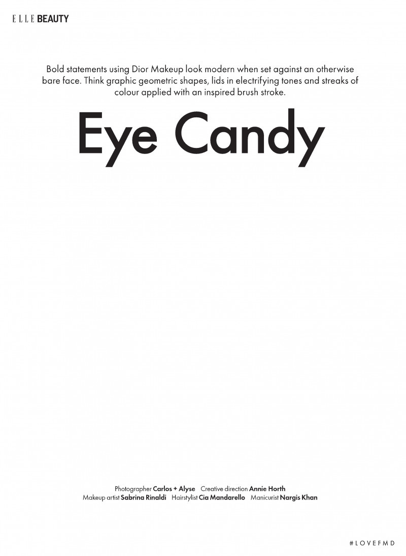 Eye Candy, December 2020