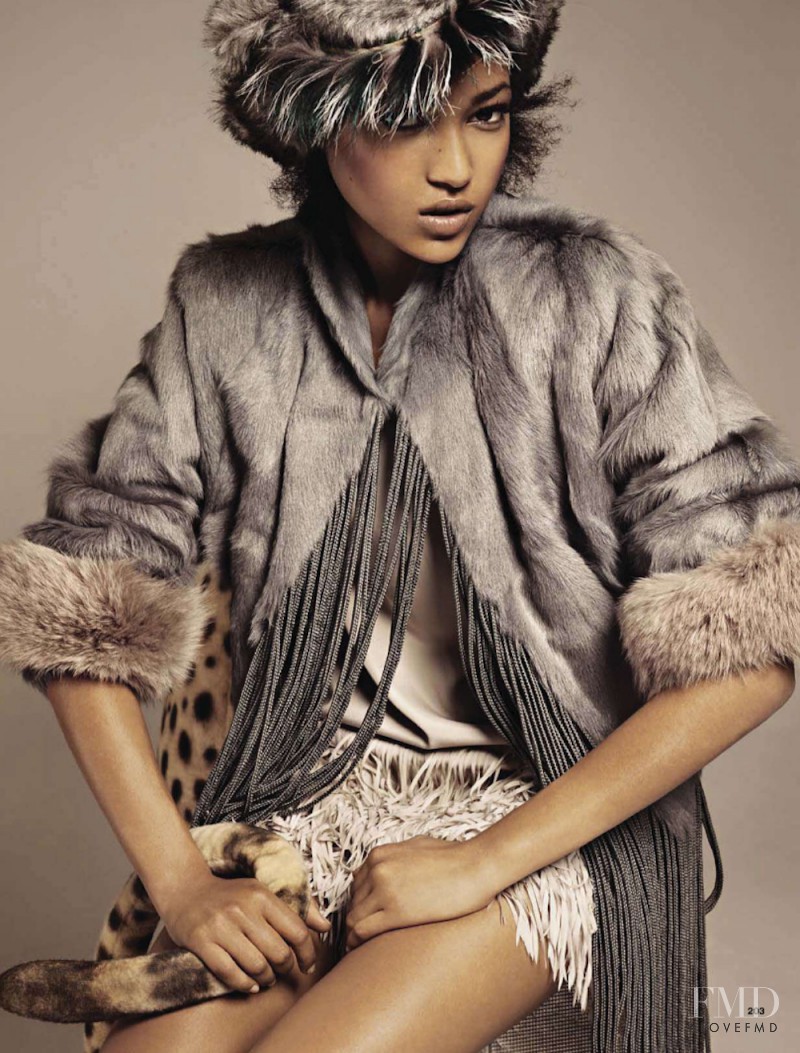 Nur Hellmann featured in Warm Style, December 2012