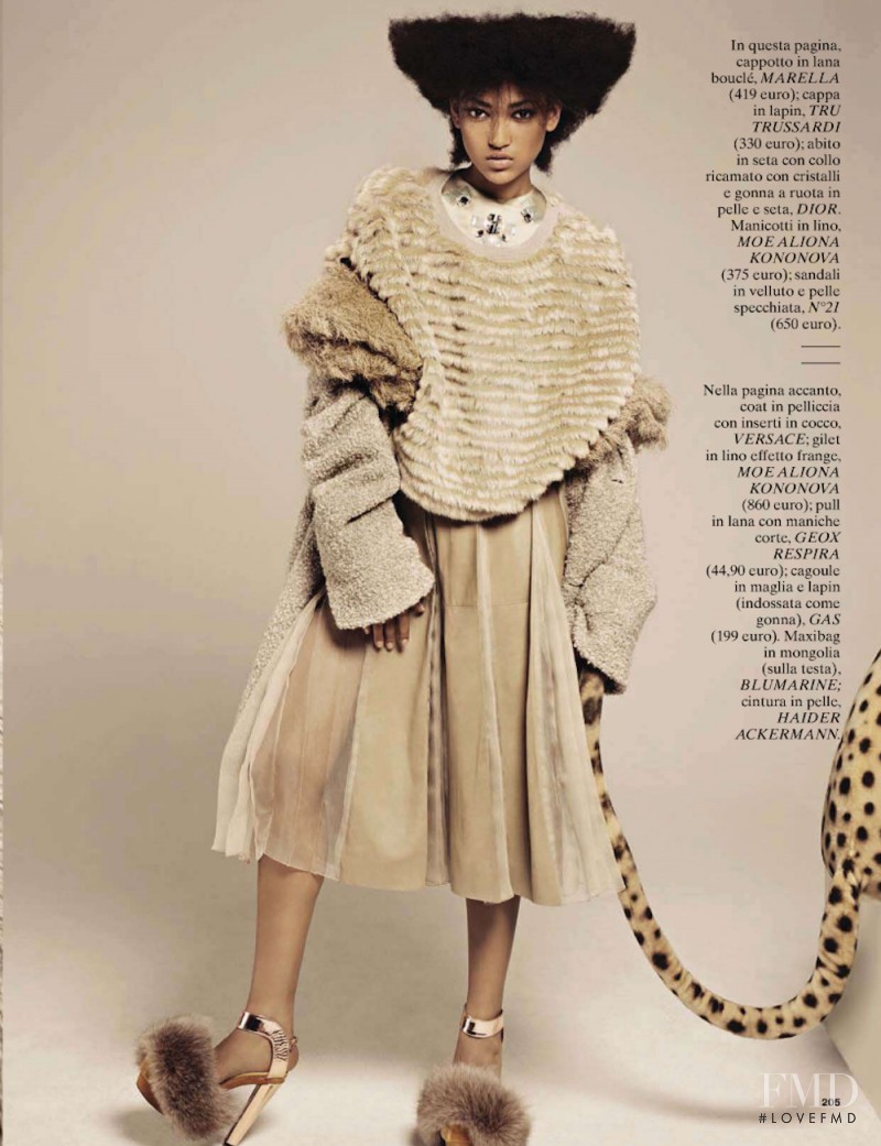 Nur Hellmann featured in Warm Style, December 2012