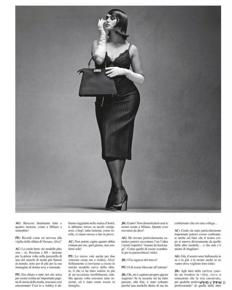 Jill Kortleve featured in Noi Siamo Famiglia, December 2020