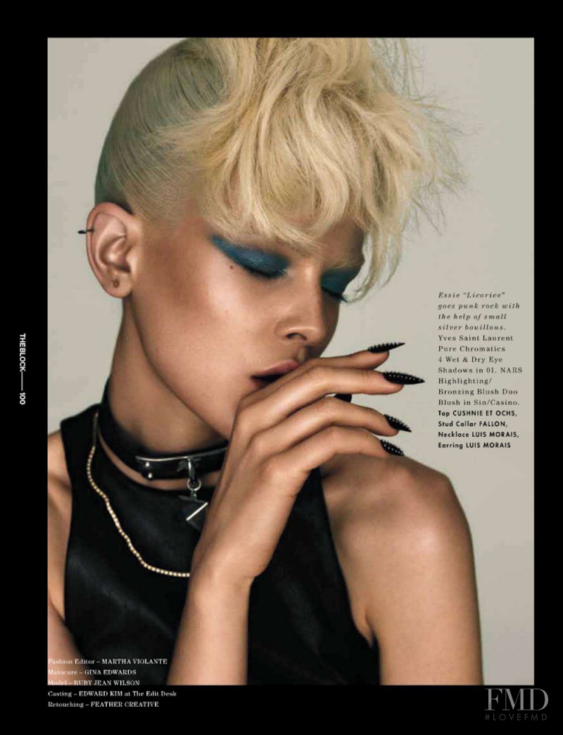 Ruby Jean Wilson featured in Press-On Pleasures, September 2012