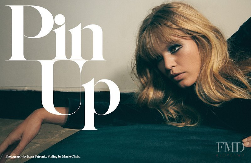 Anna Ewers featured in Pin Up, November 2020