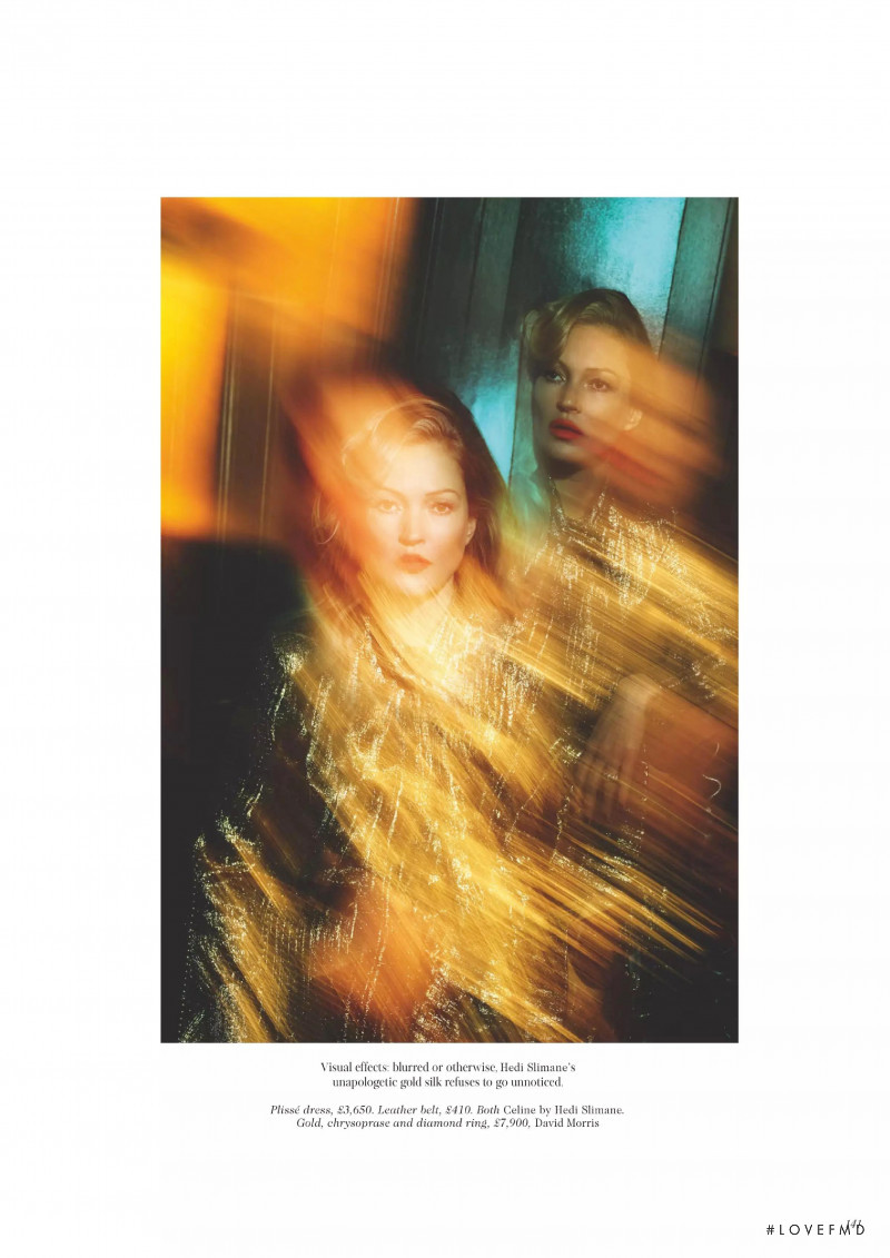 Kate Moss featured in And God created Kate, January 2021