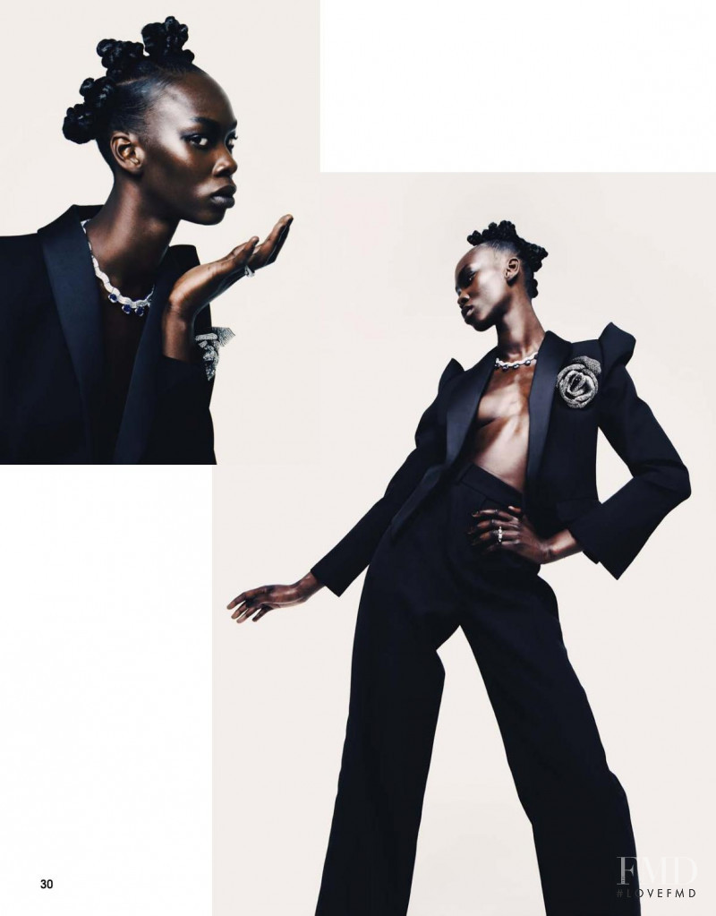 Marie Lou Gomis featured in Dreaming in Couture, September 2020