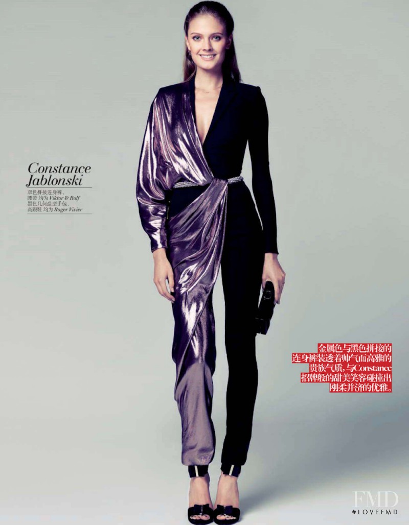 Constance Jablonski featured in Grand Entrance, January 2013