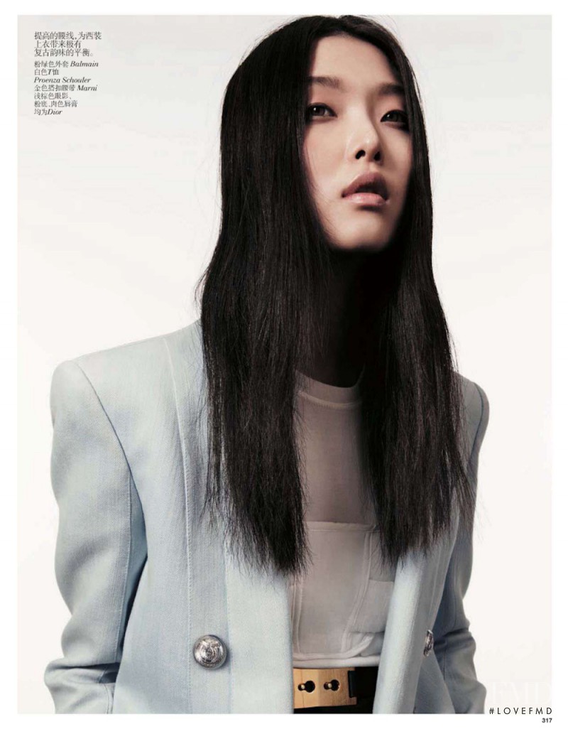Sung Hee Kim featured in Masculine Impression, January 2013