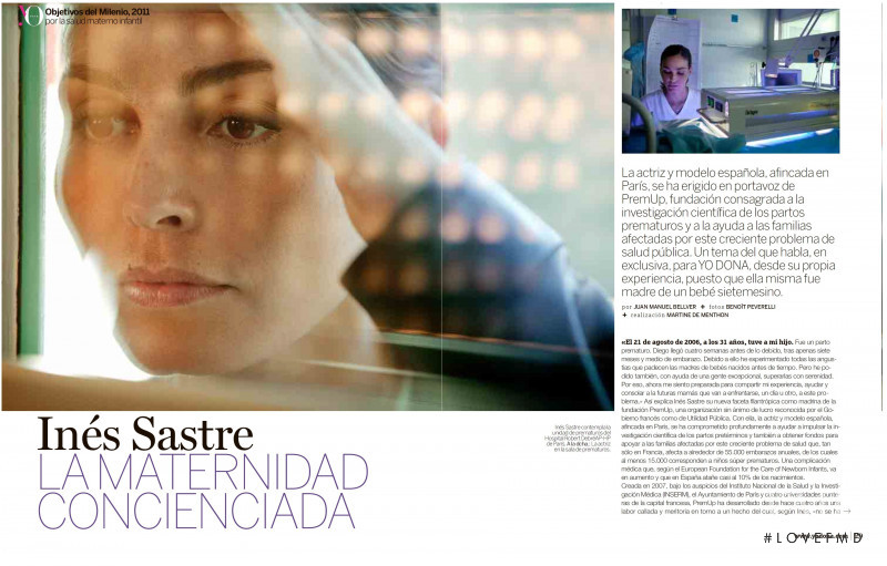 Ines Sastre featured in Ines Sastre, March 2011