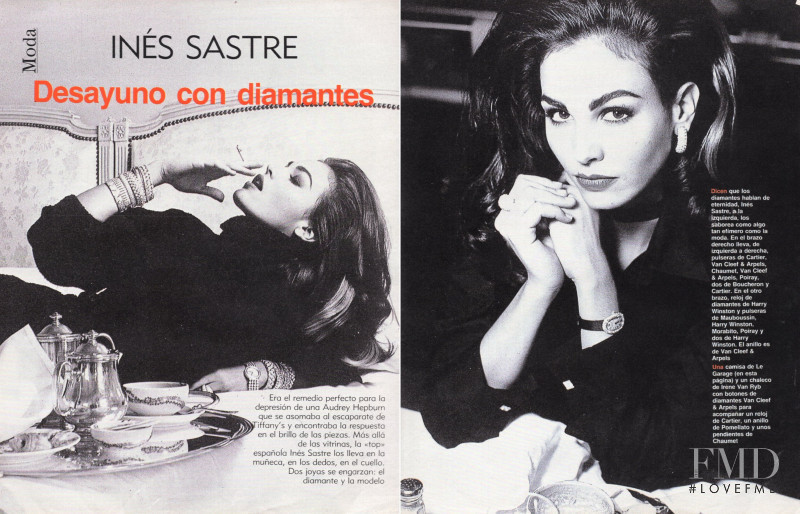 Ines Sastre featured in Ines Sastre, January 1993