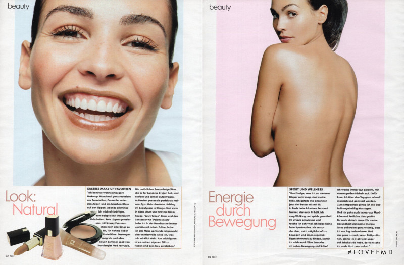 Ines Sastre featured in La belle Ines, March 2003