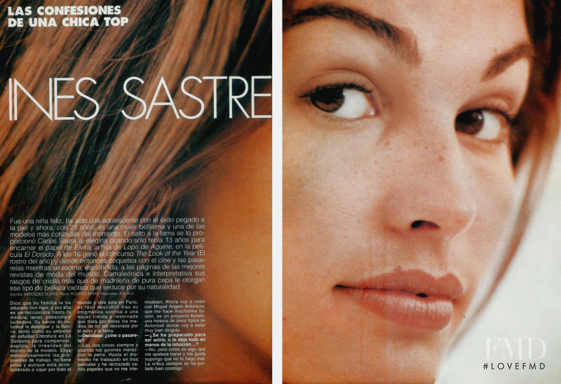 Ines Sastre featured in Ines Sastre, December 1994