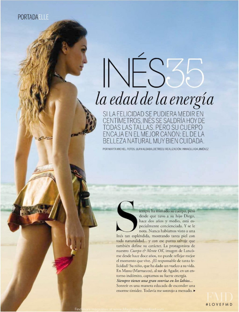 Ines Sastre featured in Ines 35, May 2009