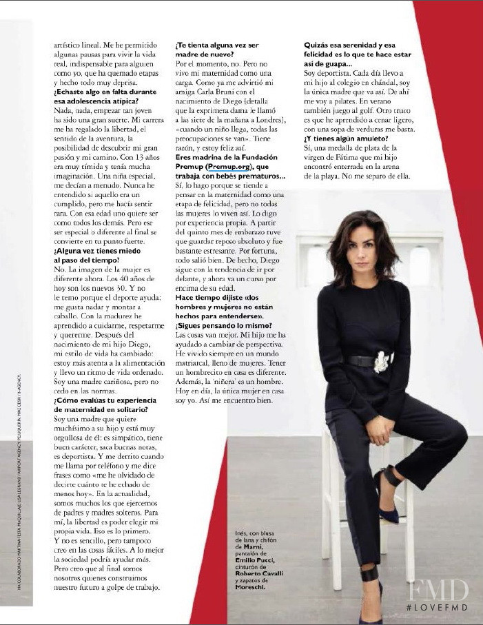 Ines Sastre featured in Vuelve Ines, December 2013