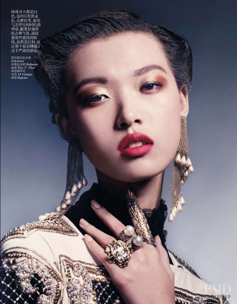 Tian Yi featured in The Air Of Opulence, January 2013