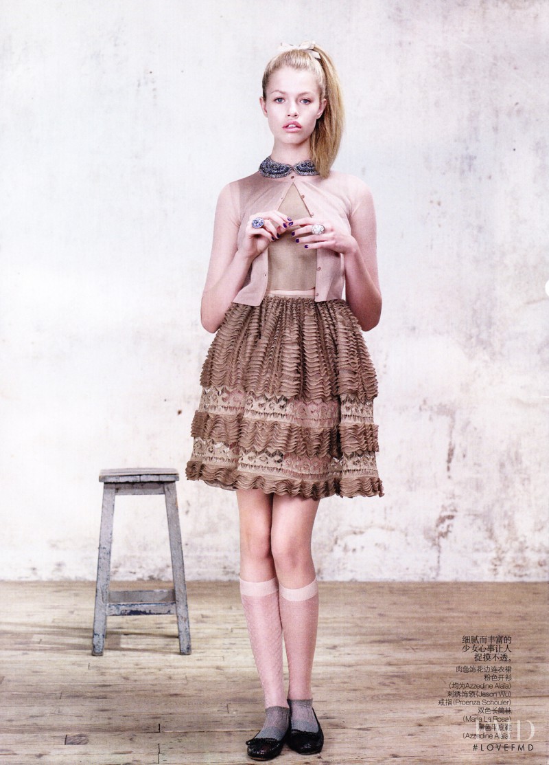 Hailey Clauson featured in Child In Time, March 2011
