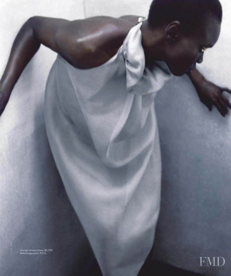 Alek Wek featured in Flow Motion, December 2020