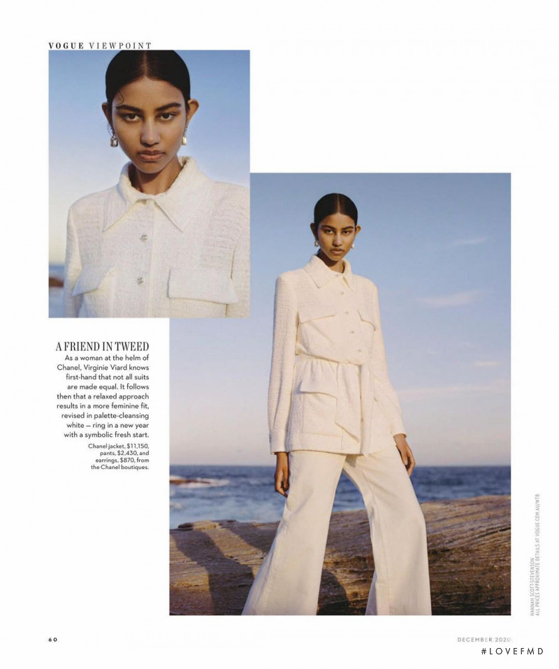 Varsha Kumar featured in Vogue Viewpoint: Good Times Roll, December 2020