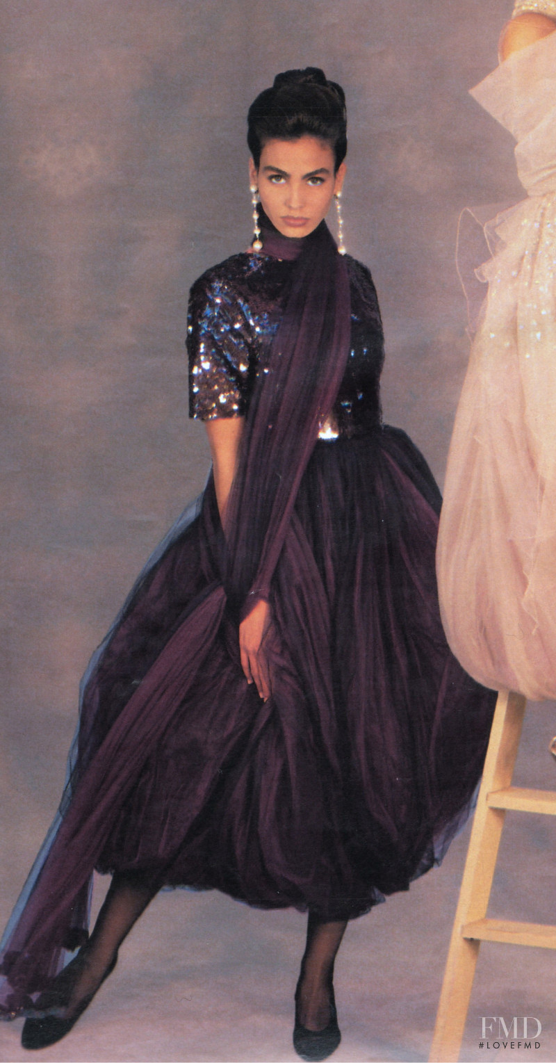 Ines Sastre featured in Couture, January 1992