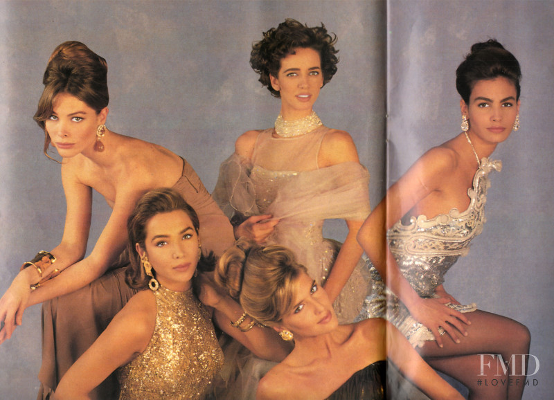 Ines Sastre featured in Couture, January 1992