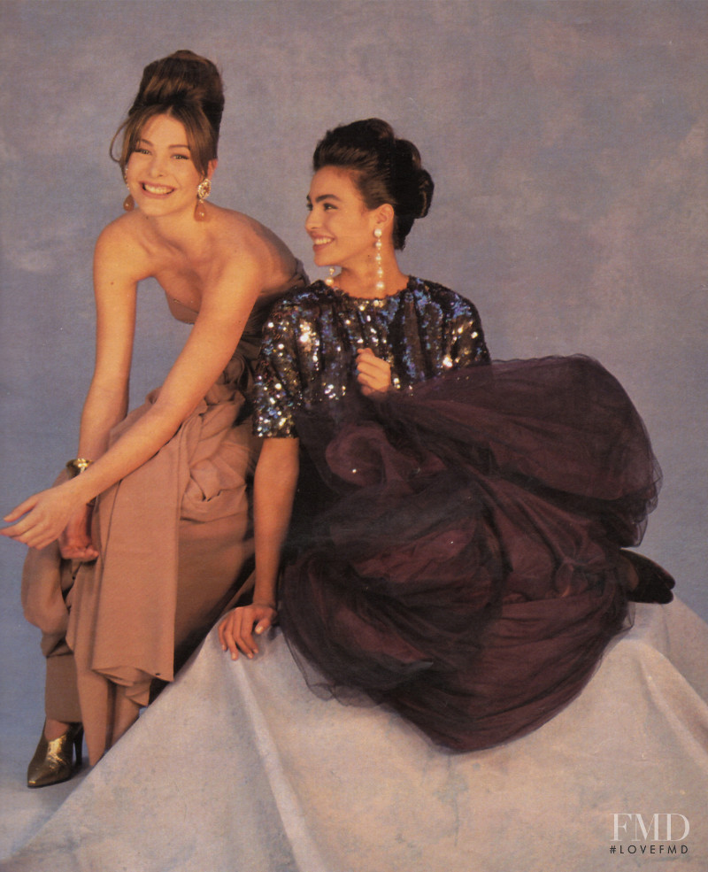 Ines Sastre featured in Couture, January 1992