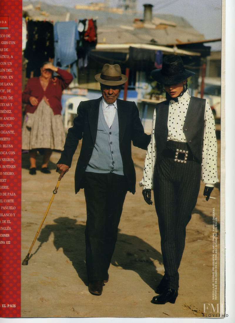 Ines Sastre featured in Olé, tu gracia, February 1991