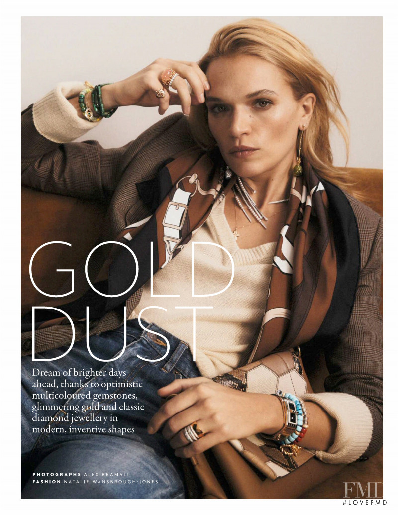 Anna Brewster featured in Gold Dust, November 2020
