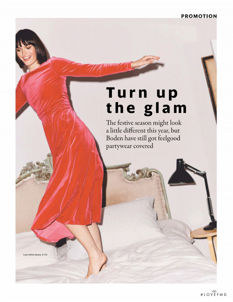 Sam Rollinson featured in Turn up the glam, November 2020