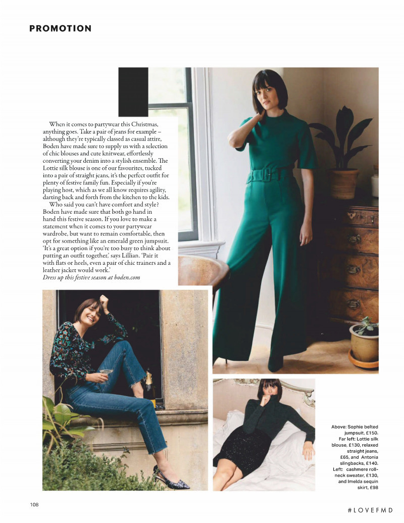 Sam Rollinson featured in Turn up the glam, November 2020