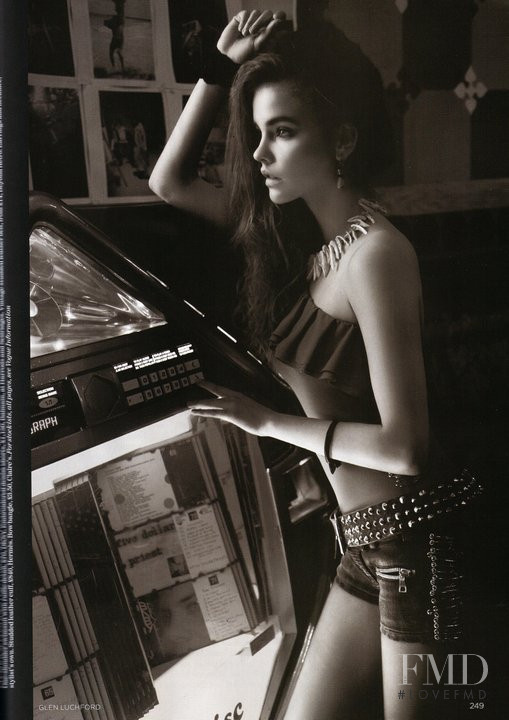 Barbara Palvin featured in Smash Hits, April 2011