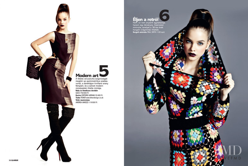 Barbara Palvin featured in Trend, September 2010