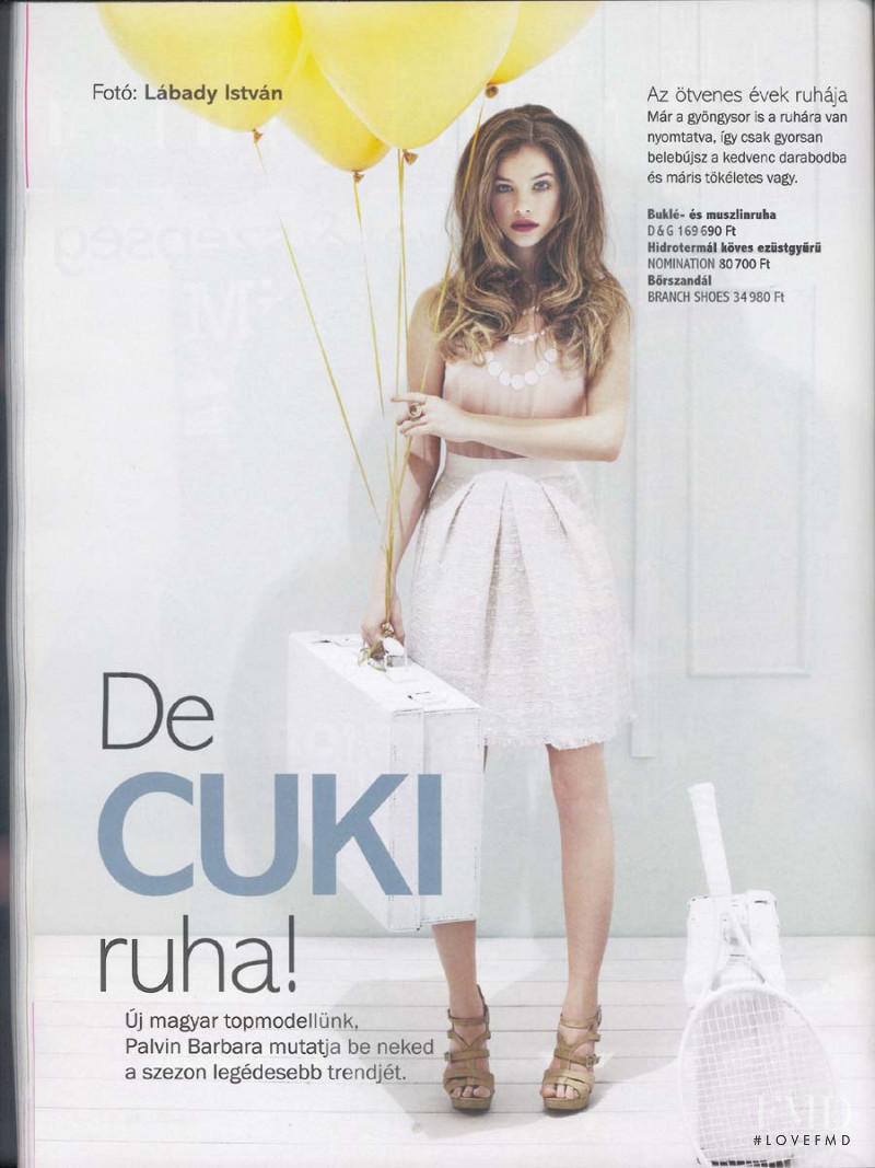 Barbara Palvin featured in De Cuki Ruha!, April 2010