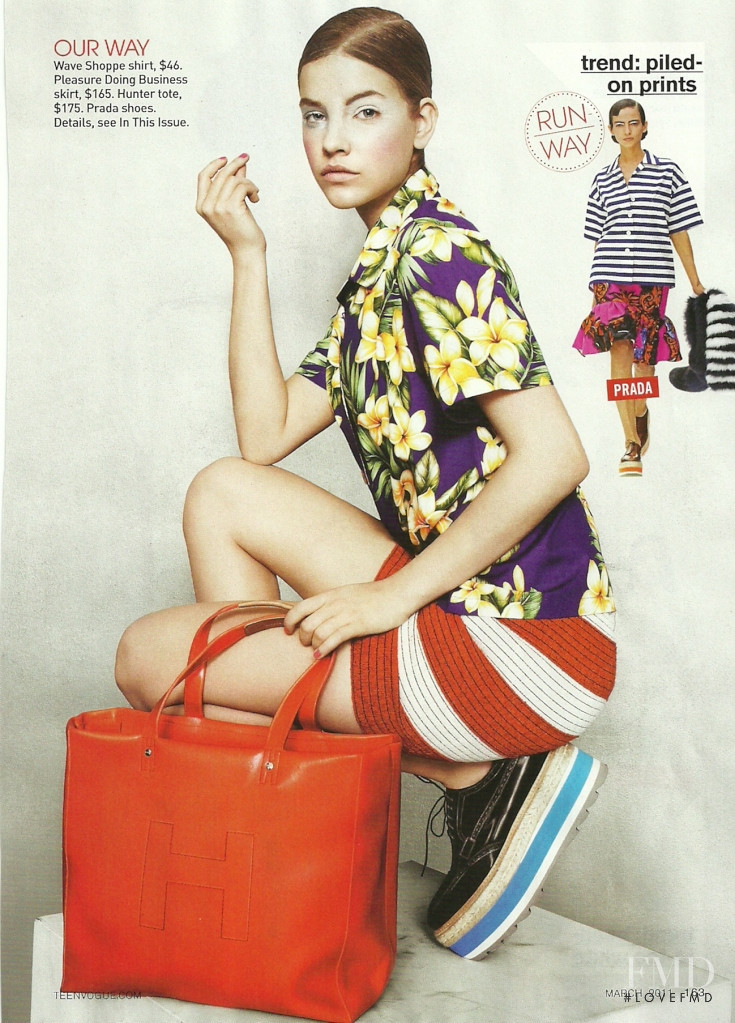 Barbara Palvin featured in Style Rookie, March 2011
