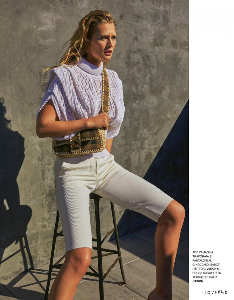 Toni Garrn featured in Nel Mio Mondo Vincono Le Bambine, July 2020