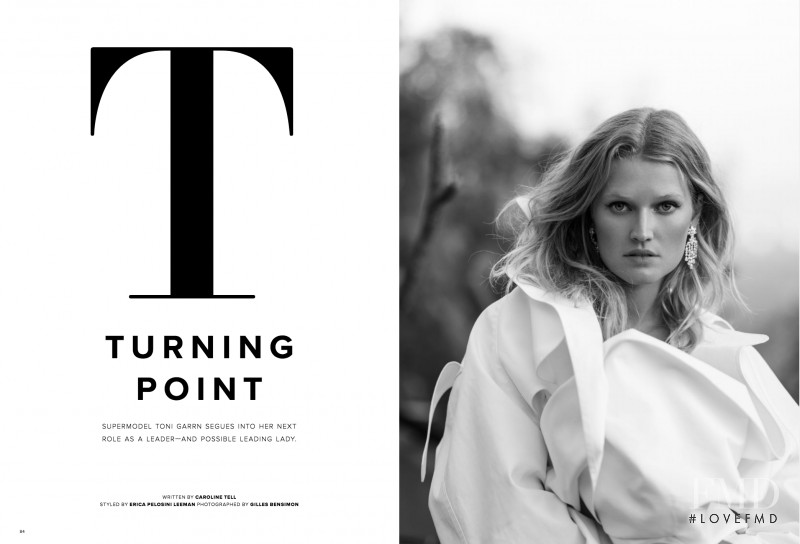 Toni Garrn featured in Turning Point, February 2018