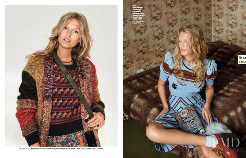 Toni Garrn featured in Love Streams, October 2017